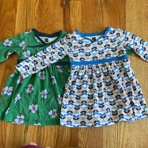 Tea Collection dresses 3-6 and 6-9 months